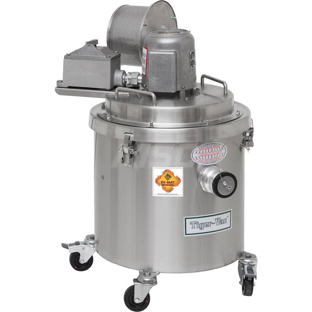 Explosion-Proof & HEPA Cleaner: Electric, HEPA Filter, 3.4 gal Capacity MPN:111355A