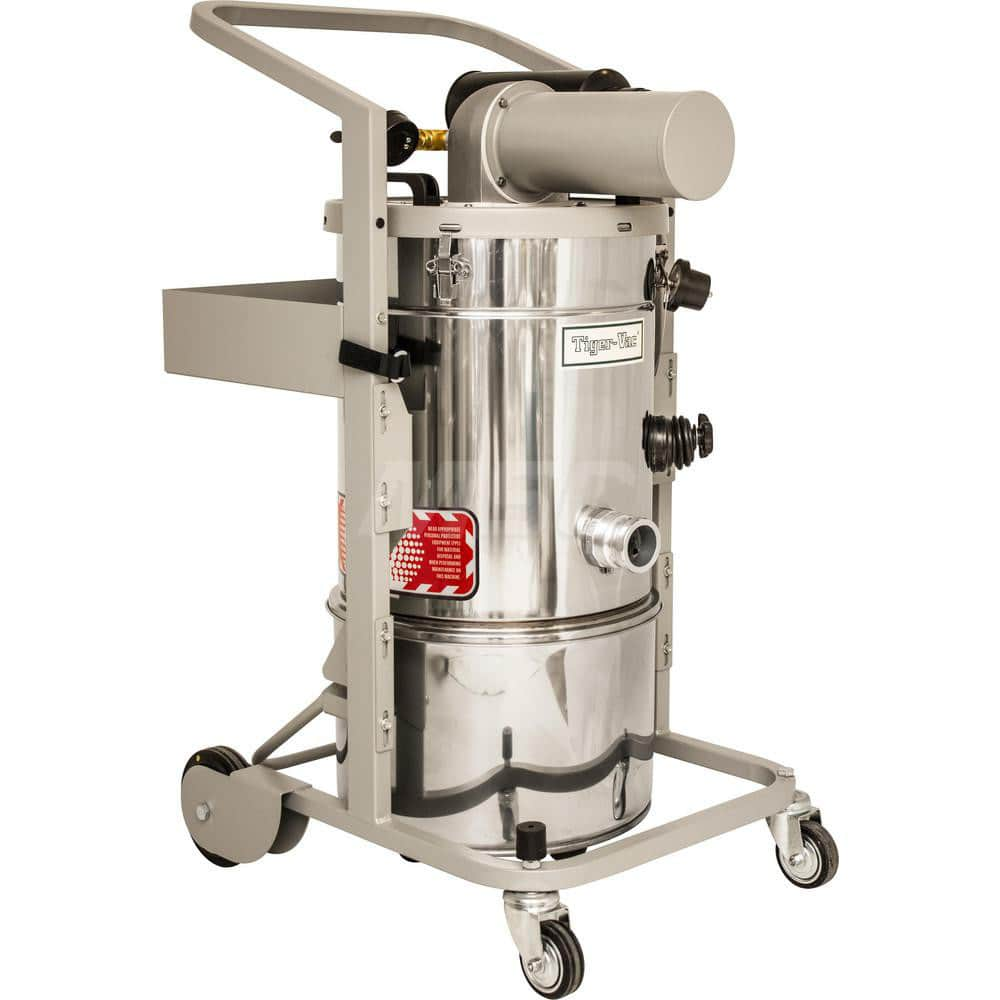 Pneumatic Cleaner: Air, HEPA Filter, 6.6 gal Capacity MPN:111388