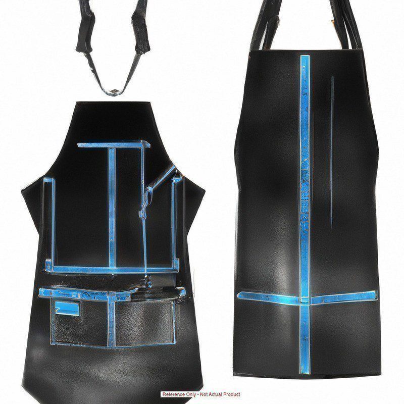 24X42 Dk Brwn Lth Bib Apron MPN:3842