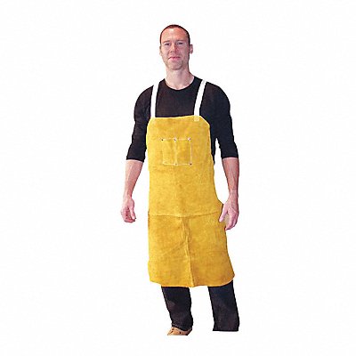 24X36 Lth Bib Apron MPN:4236