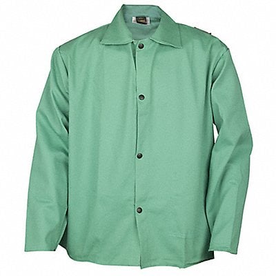 Welding Jacket Cotton Green XL MPN:623036XL