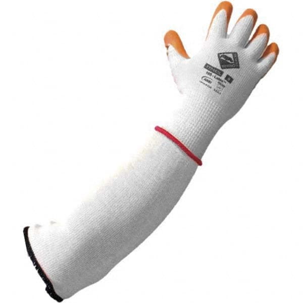 Cut, Puncture & Abrasive-Resistant Gloves: Size XS, ANSI Cut A9, ANSI Puncture 4, Latex, Polyethylene MPN:065LEC10ES060