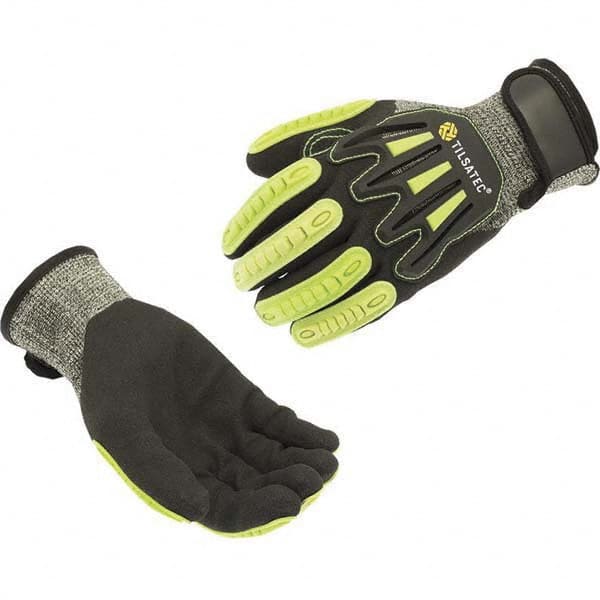 Cut, Puncture & Abrasive-Resistant Gloves: Size S, ANSI Cut A5, ANSI Puncture 5, Micro-Foam Nitrile, Polyethylene MPN:TTP091SNFKG070