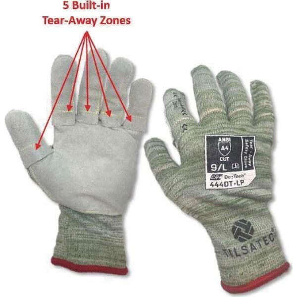 Cut, Puncture & Abrasive-Resistant Gloves: Size XL, ANSI Cut A4, ANSI Puncture 4, Fiber MPN:TTP444DTLP100