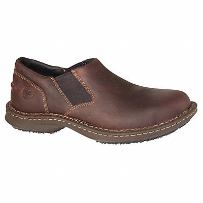 Loafer Shoe 10-1/2 M Brown Steel PR MPN:86509