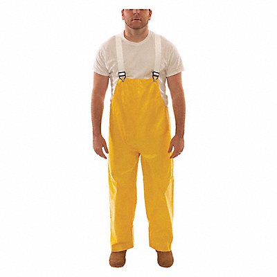 Non-Woven Poly Bib Overall Yellow 2XL MPN:O32007