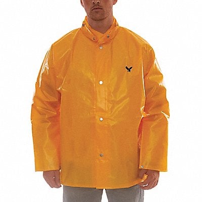 Rain Jacket XS Ylw Unisex 0.25mm Thick MPN:J22257