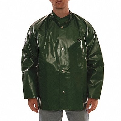 Rain Jacket XS Grn Unisex 0.25mm Thick MPN:J22258