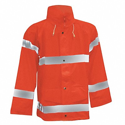 Rain Jacket Class 3 Type P Orange 2XL MPN:J56129