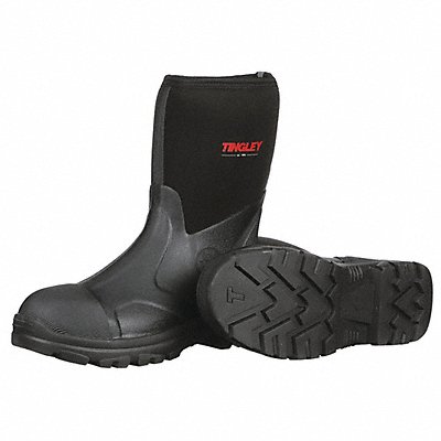 Rubber Boot Men s 5 Mid-Calf Black PR MPN:87121