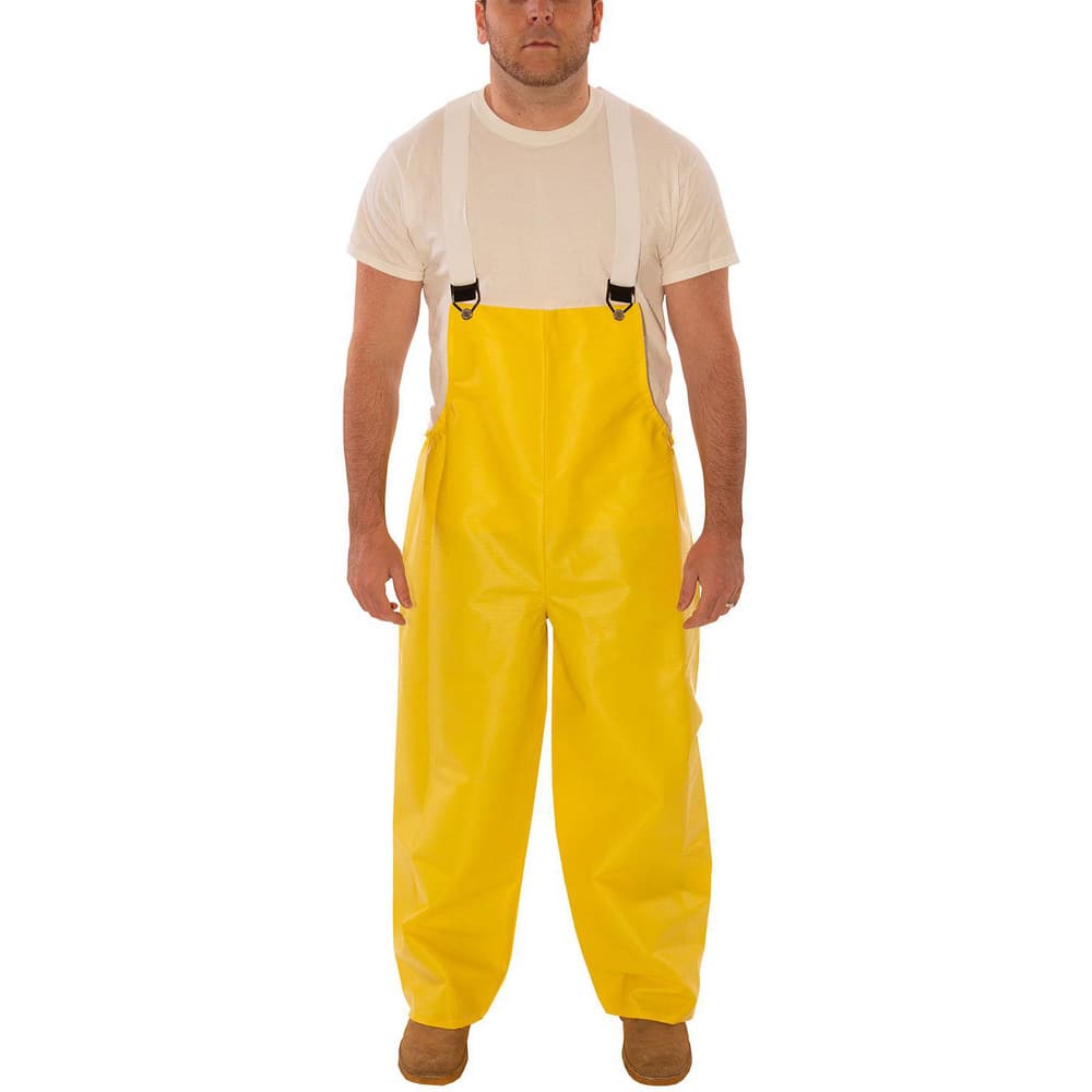 Rain & Chemical Wear, Garment Style: Overalls , Protection Type: Waterproof, Mildew Resistant , Size: X-Large , Material: PVC On Polyester Fabric  MPN:O31007.XL