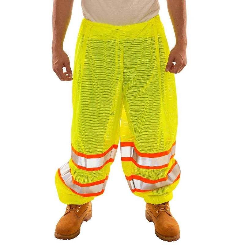 Rain & Chemical Wear, Size: 2X-Large/3X-Large , Waist Size: 51.5in , Material: Polyester , Inseam Length: 32.75in , High Visibility: Yes  MPN:P70032.2X-3X