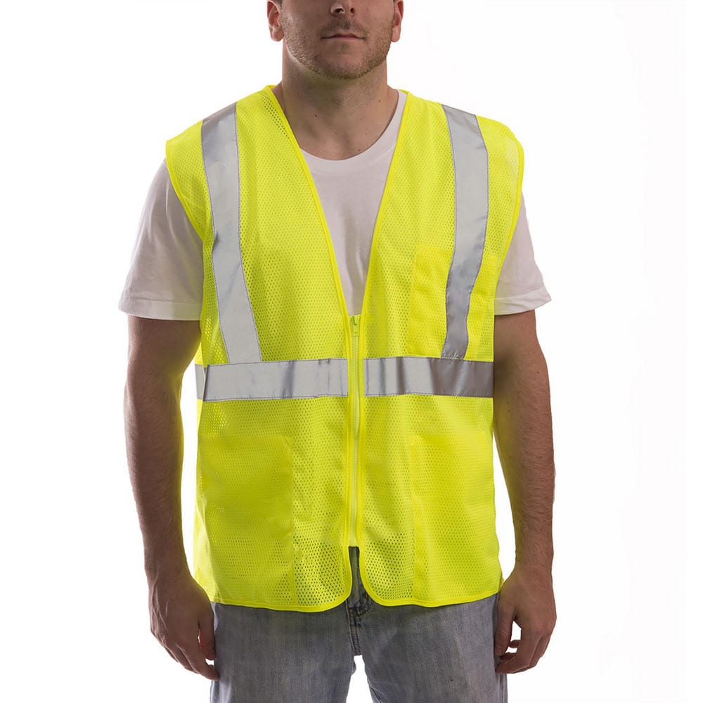 High Visibility Vests, High Visibility: Yes , Size: 4X-Large/5X-Large , Closure Type: Zipper , Number of Pockets: 4.000  MPN:V70632.4X-5X