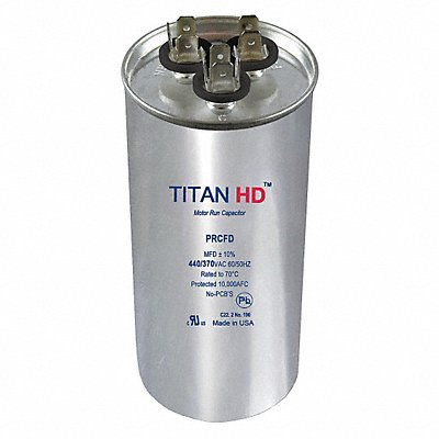 Dual Run Capacitor 40/5 MFD 4 11/32 H MPN:PRCFD405A