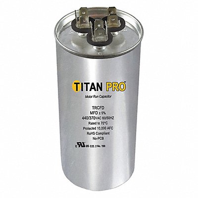 Dual Run Capacitor 30/5 MFD 4 7/16 H MPN:TRCFD305