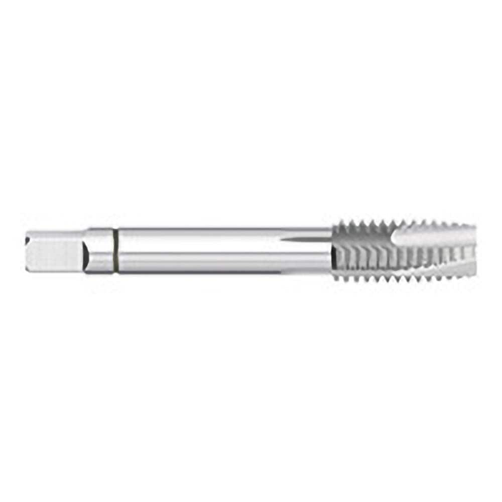 Spiral Point Tap: #2-56 UNC, 2 Flutes, Plug Chamfer, 2B/3B Class of Fit, Powdered Metal, Bright/Uncoated MPN:TT97003