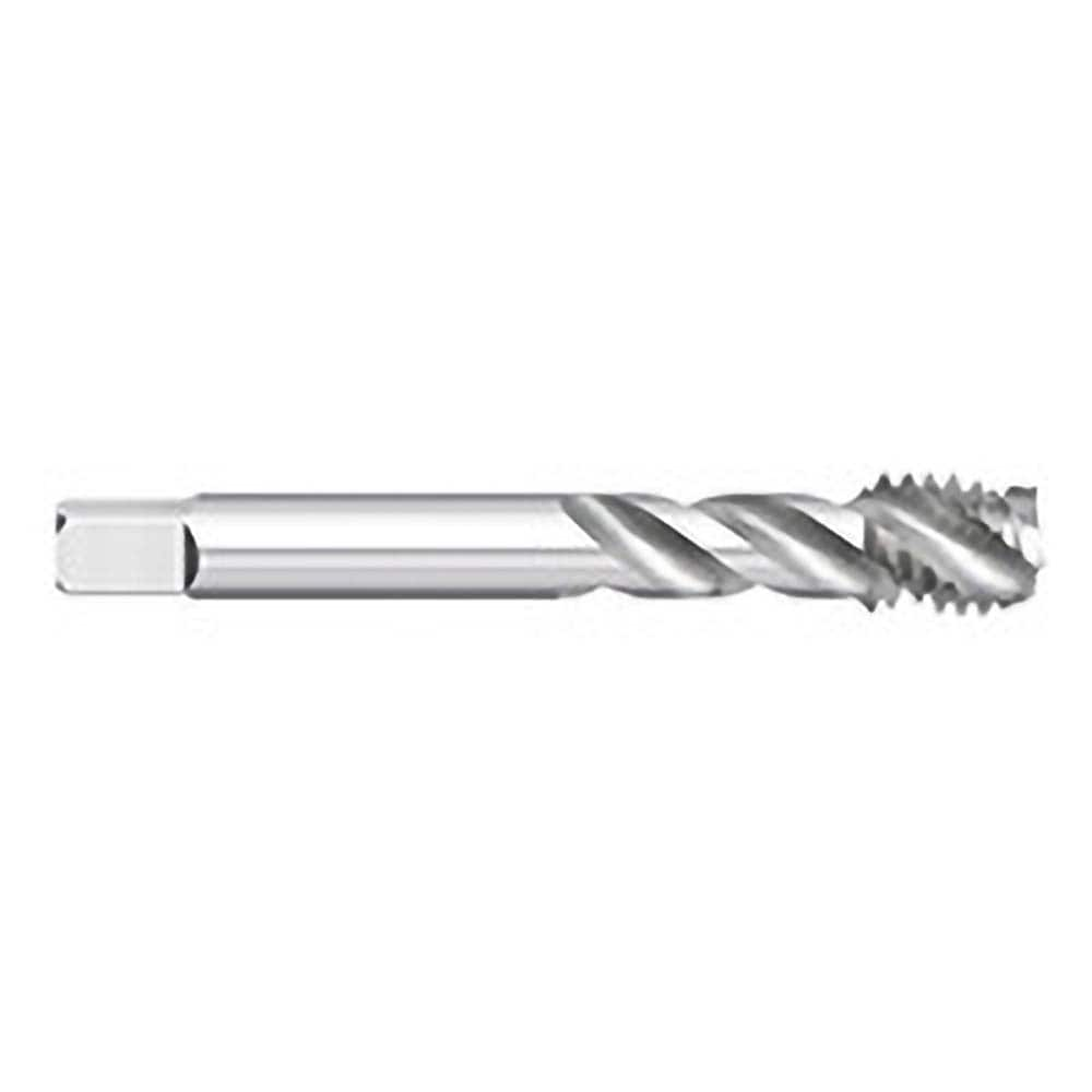 Spiral Flute Tap: #2-56, UNC, 2 Flute, Semi-Bottoming, 2B & 3B Class of Fit, Powdered Metal, Bright/Uncoated MPN:TT97203