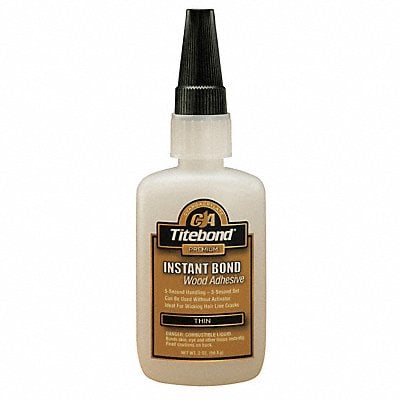 Instant Adhesive 2 oz Clear MPN:6201