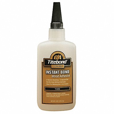 Instant Adhesive 4 oz Clear MPN:6202