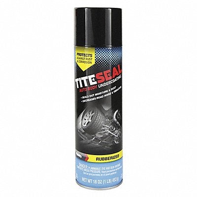 Rubberized Undercoating Black 16 oz. MPN:T1617R