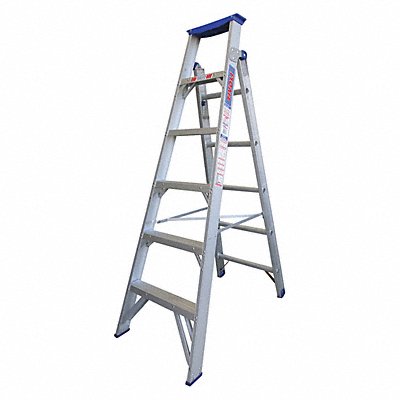 Dual Purpose Ladder 6 ft H Aluminum MPN:PRODP6