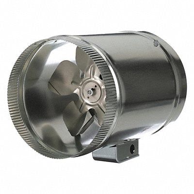 Steel 10 D 15.8 H 10 W Inline Duct Fan MPN:EF-10