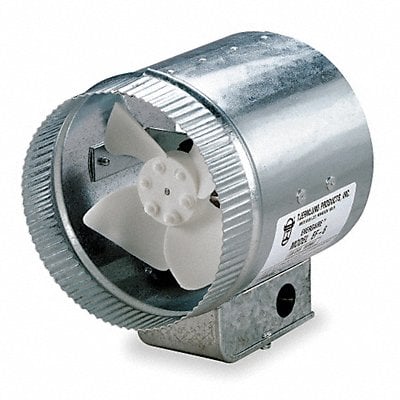 Steel 6 D 6.5 H 6 W Inline Duct Fan MPN:EF-6