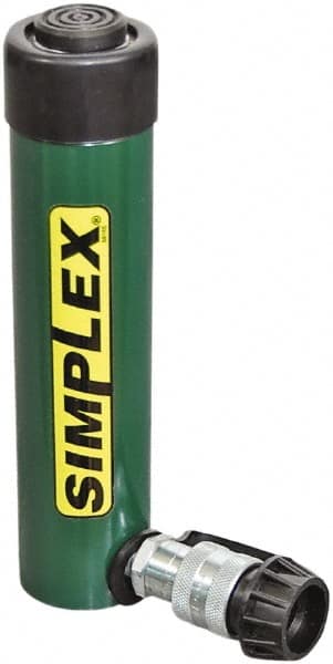 Portable Hydraulic Cylinder: Single Acting, 4.18 cu in Oil Capacity MPN:R102