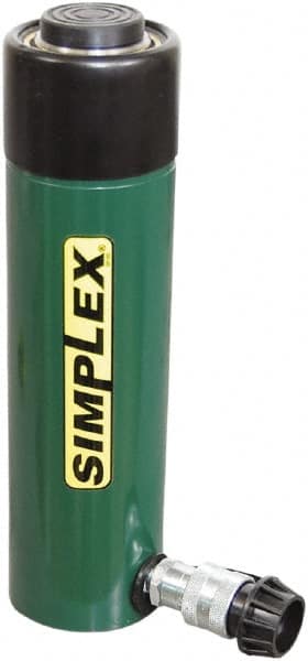 Portable Hydraulic Cylinder: Single Acting, 10.31 cu in Oil Capacity MPN:R252