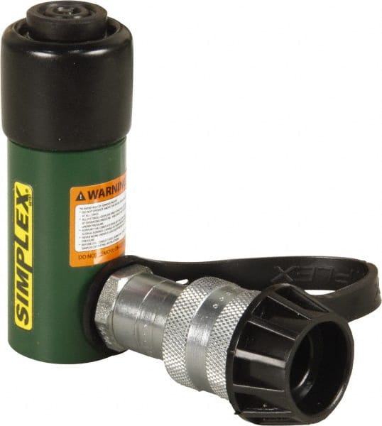 Portable Hydraulic Cylinder: Single Acting, 0.99 cu in Oil Capacity MPN:R51