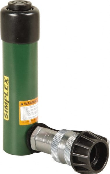 Portable Hydraulic Cylinder: Single Acting, 2.98 cu in Oil Capacity MPN:R53