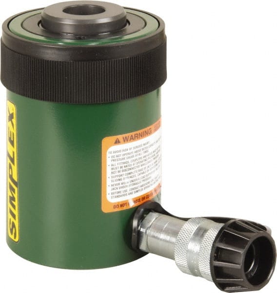 Portable Hydraulic Cylinder: Single Acting, 9.46 cu in Oil Capacity MPN:RC202A