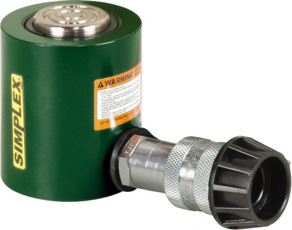 Portable Hydraulic Cylinder: Single Acting, 3.4 cu in Oil Capacity MPN:RLS101