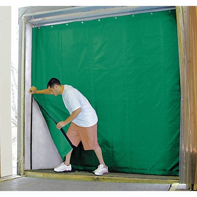 Insulated Truck Curtain 8 ft H x 8 ft W MPN:999-00272