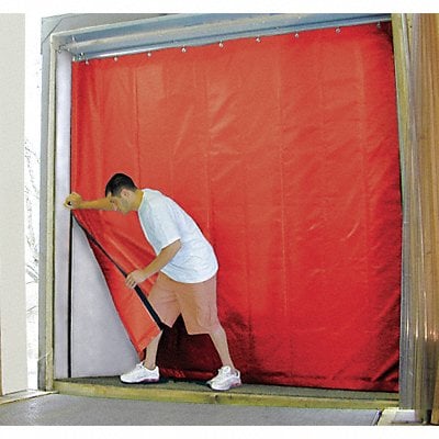 Insulated Truck Curtain 8 ft H x 8 ft W MPN:999-00274