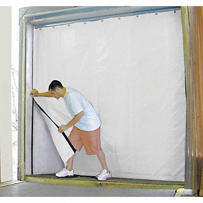 Insulated Truck Curtain 8 ft H x 8 ft W MPN:999-00275