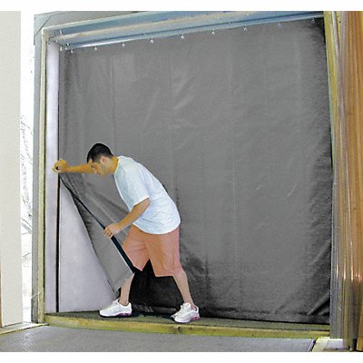 Insulated Truck Curtain 8 ft H x 8 ft W MPN:999-00276