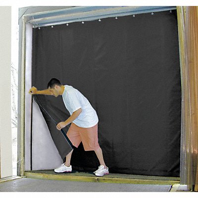 Insulated Truck Curtain 8 ft H x 8 ft W MPN:999-00278