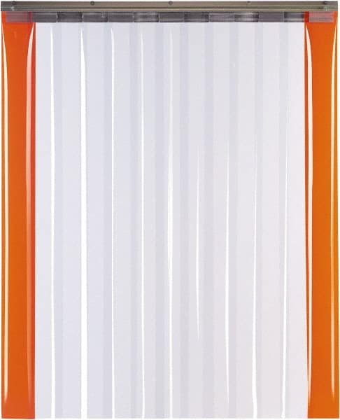 12' Door Width x 12' Door Height PVC Smooth with Reinforced Bonded Bead (Style) Armor Bond Strip Door Kit MPN:SD10-12A-12X12