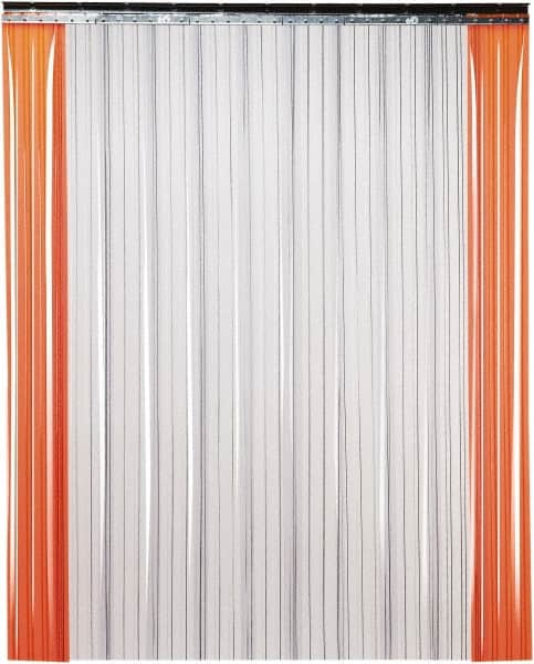 5' Door Width x 8' Door Height PVC Ribbed Strip Door Kit MPN:SD20-08-0508