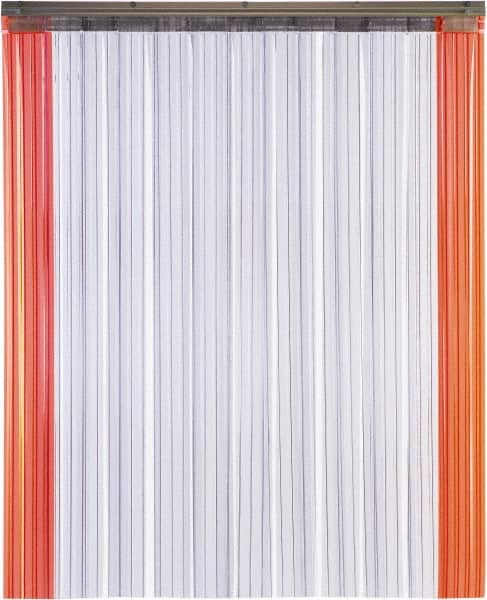 10' Door Width x 12' Door Height PVC Ribbed with Reinforced Bonded Bead (Style) Armor Bond Strip Door Kit MPN:SD20-12A-10X12