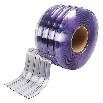 Flexible Bulk Roll Ribbed 8in Clear MPN:999-00072