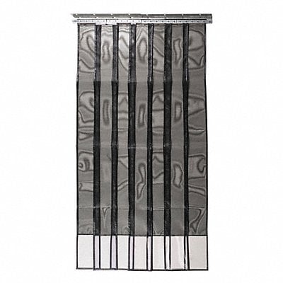 Strip Door 7 ft Opening Height Black MPN:999-00801