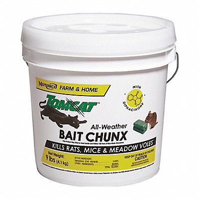 Rodenticide 9 lb Chunks Form MPN:32446