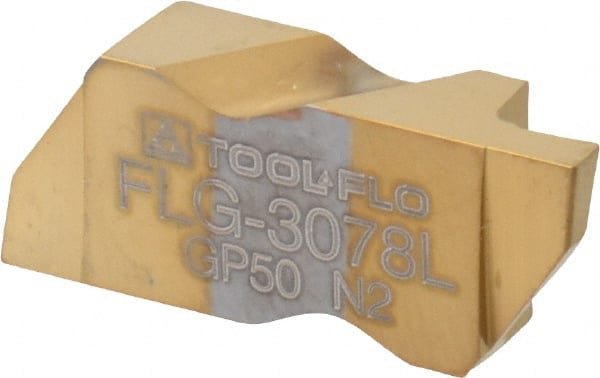 Grooving Insert: FLG3078 GP50, Solid Carbide MPN:563678LN4C