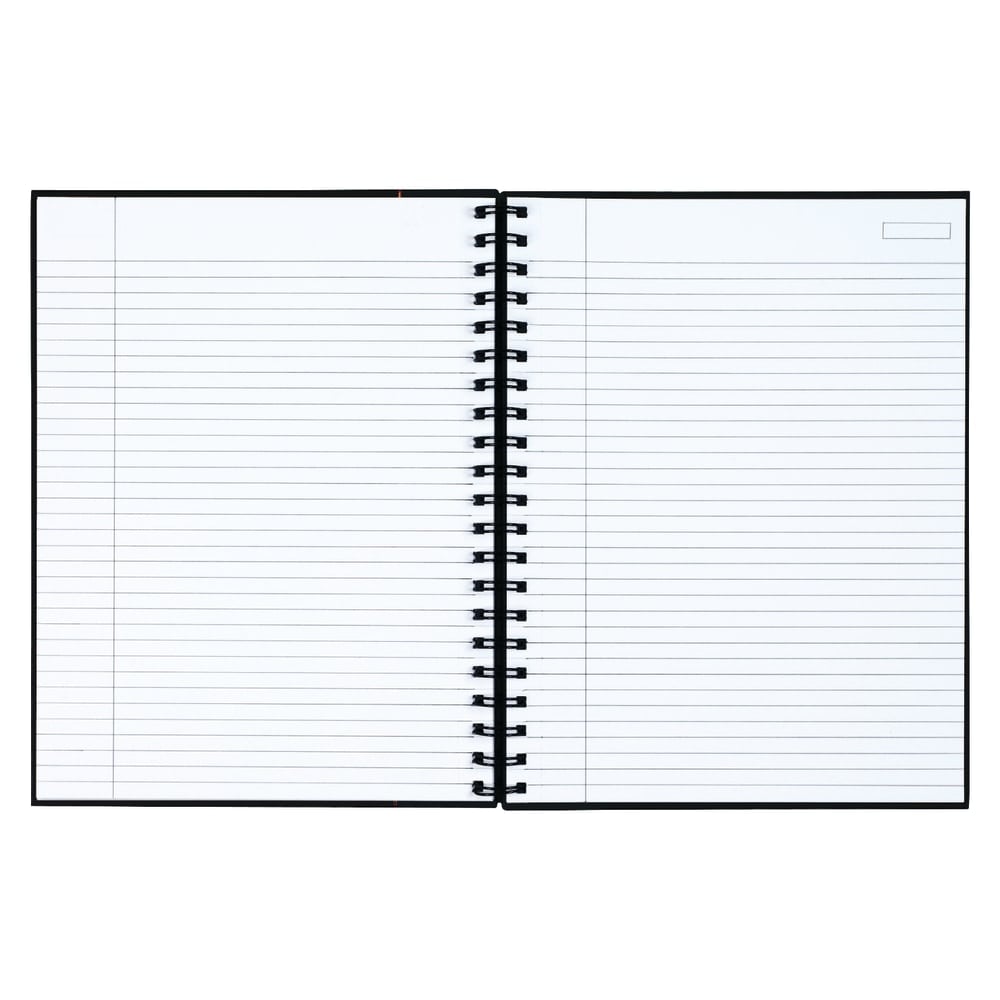 TOPS Royale Wirebound Notebook, 8in x 10 1/2in, Legal Ruled, 96 Sheets, Gray/Black (Min Order Qty 3) MPN:25331