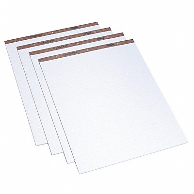 Easel Pad 1 In Sq 27 x 34 In White PK4 MPN:TOP7900