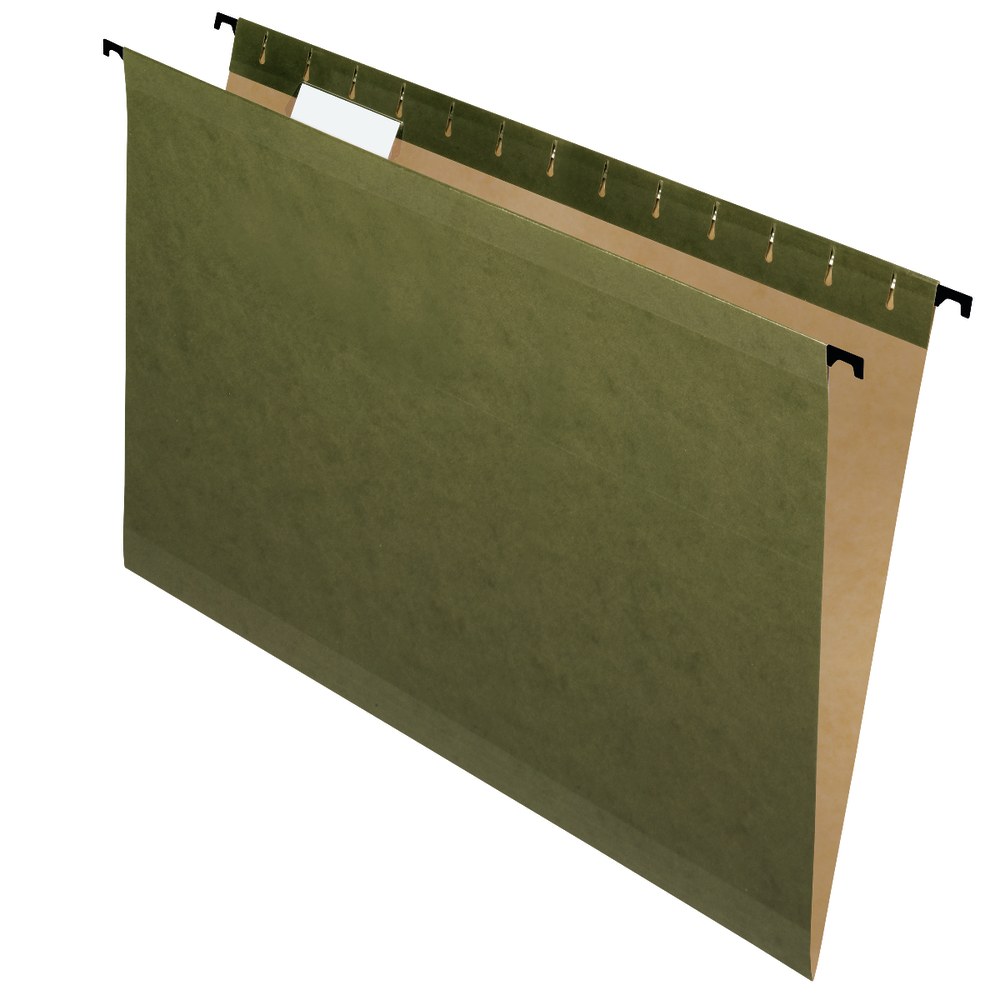 Pendaflex SureHook Technology Hanging File Folders, Legal Size, Standard Green, Box Of 20 Folders (Min Order Qty 3) MPN:615315