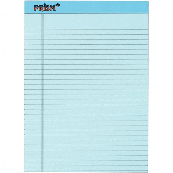 Writing Pad: 50 Sheets, Legal Ruled, Blue Paper MPN:TOP63120