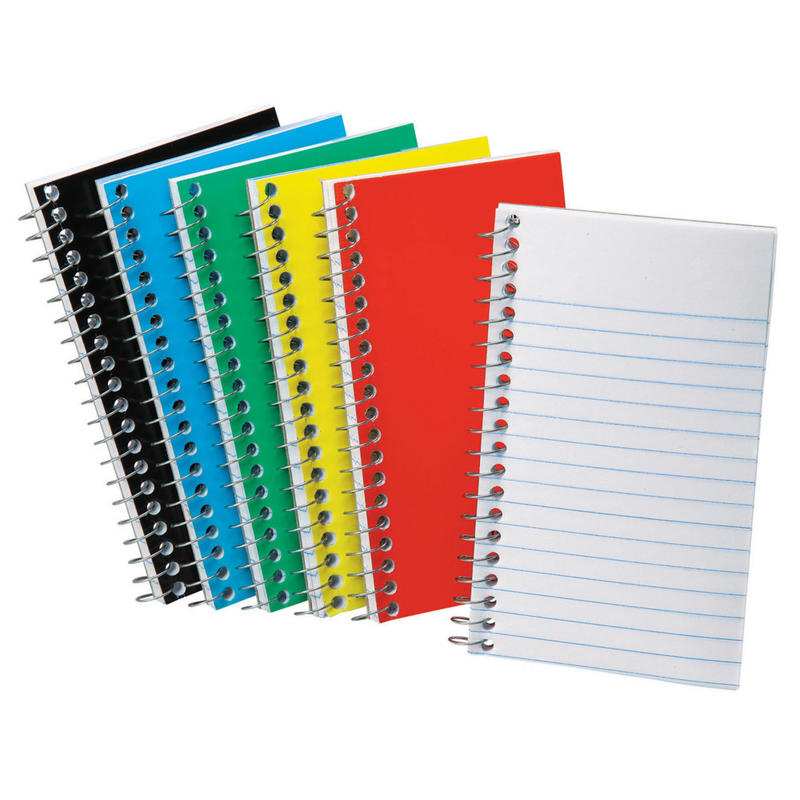 Ampad Sidebound Memo Book, 50 Sheets, 5in x 3in, Assorted Cover (Min Order Qty 16) MPN:25095